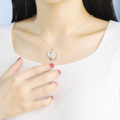 Christmas Gift Personalized Rainbow Unicorn Necklace - Fast Shipping guaranteed - Melcharm