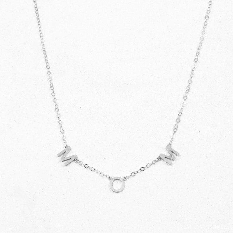 A to Z Initial Choker Women Gift Personalized Letter Name Necklace - Melcharm