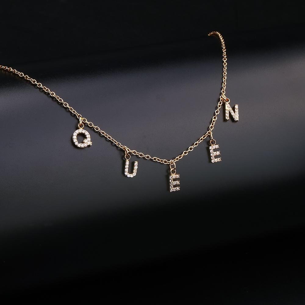 Christmas Gift Nelcharm Personalized Name Necklace - Melcharm