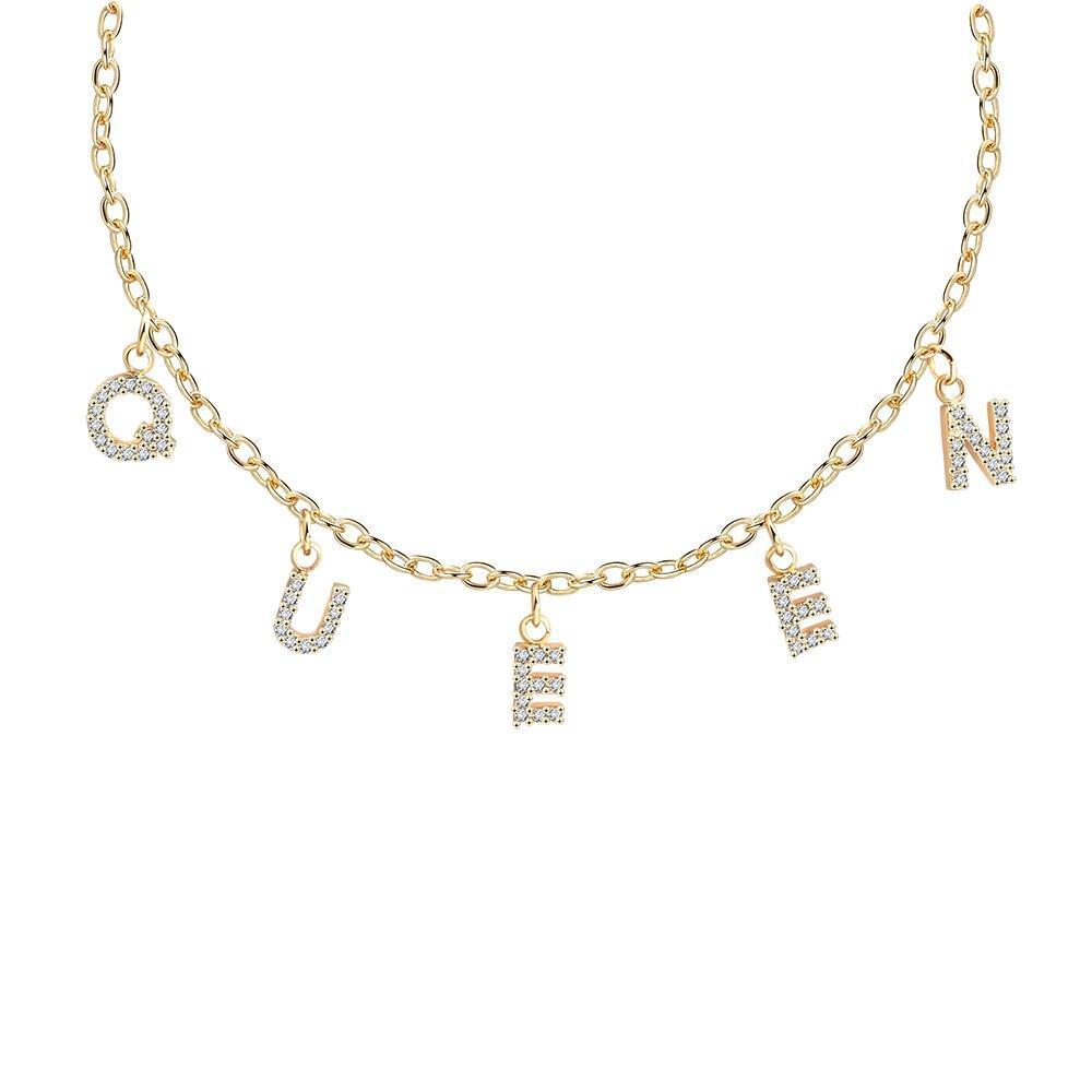 Christmas Gift Nelcharm Personalized Name Necklace - Melcharm