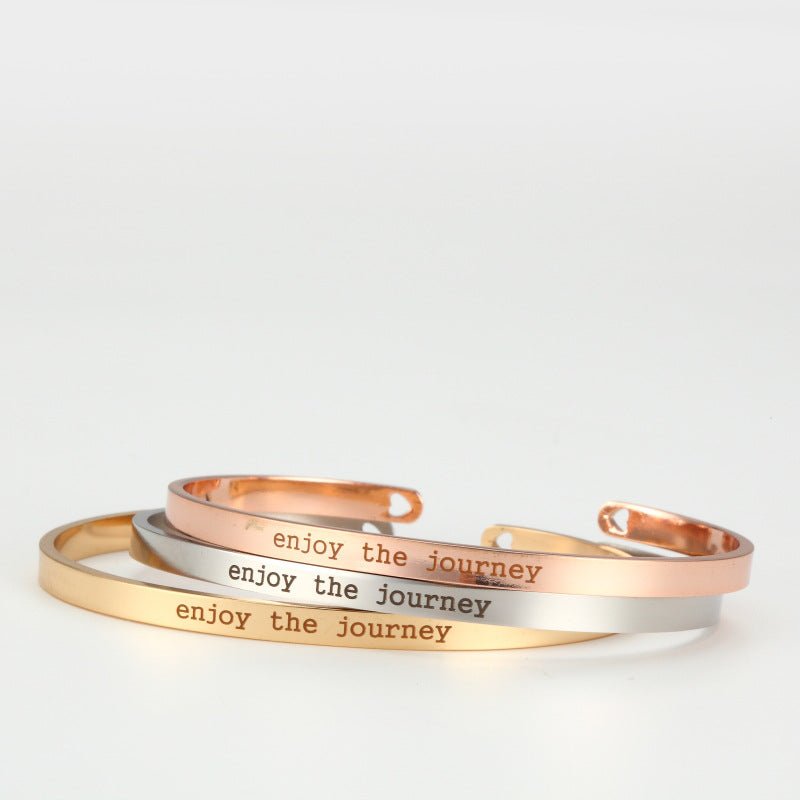 EnjoyThe Journey Women Love Bracelet - Melcharm