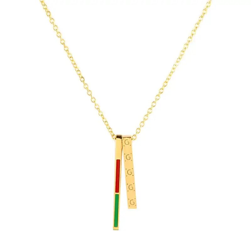 Pendant Necklace Gold Plating Stick Pendant Party Jewelry Gift - Melcharm