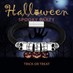 Personalized Halloween Style Skull Bracelet - Melcharm