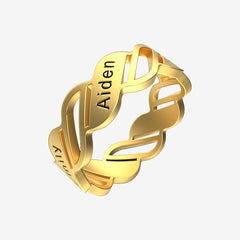 Personalized Multiple 3~5 Names Ring - Melcharm