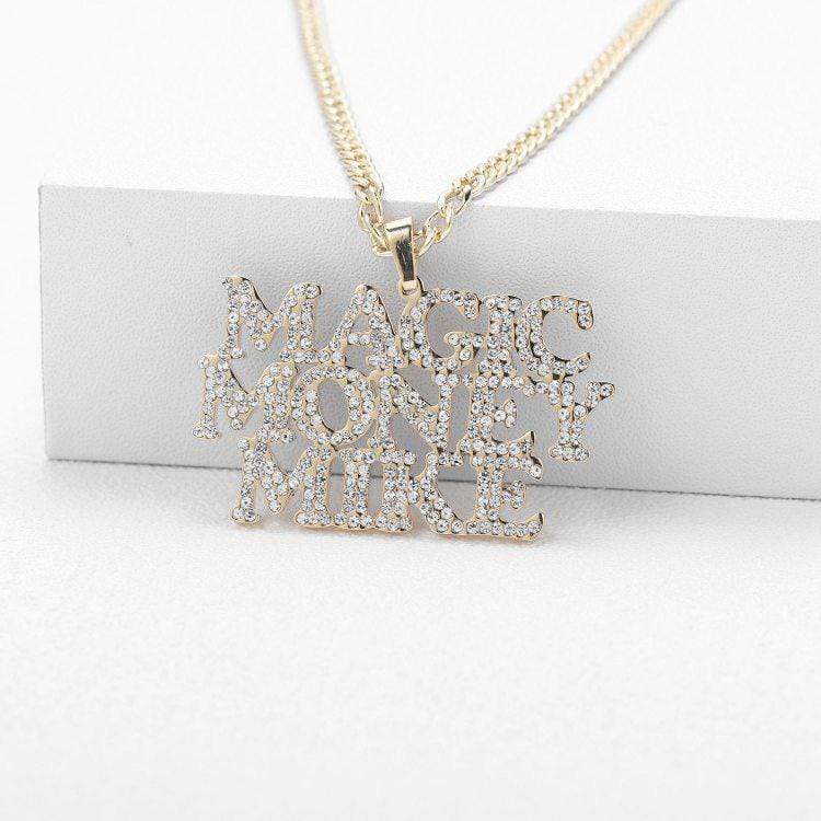 Personalized Name Necklace Sparkling Multi 3 Names - Melcharm