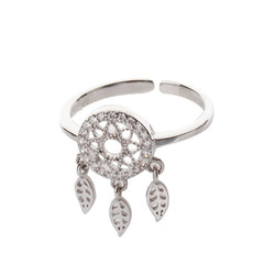 Retro Dream Catcher Ring Diamond Rings - Melcharm